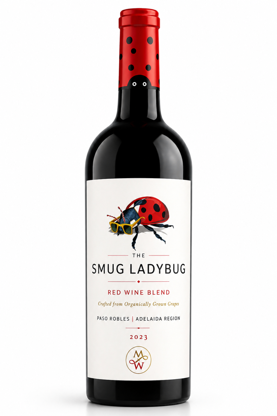 The Smug Ladybug bottle
